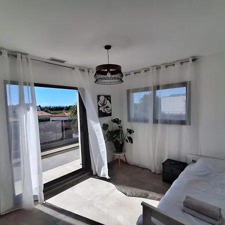 ヴィラ Avec Piscine A 5 Minutes Des Plages Villelongue-de-la-Salanque