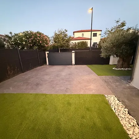 ヴィラ Avec Piscine A 5 Minutes Des Plages Villelongue-de-la-Salanque
